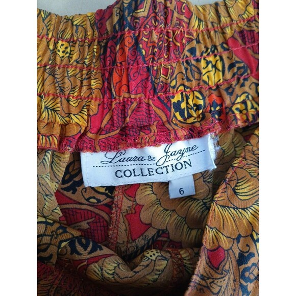 Vintage 1980s Laura & Jayne Collection Pull On Pants Size 6 Golden Girls Pockets - Picture 5 of 7